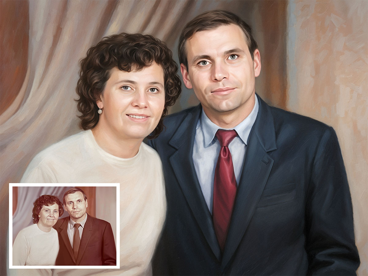 Реставрация старой фотографии