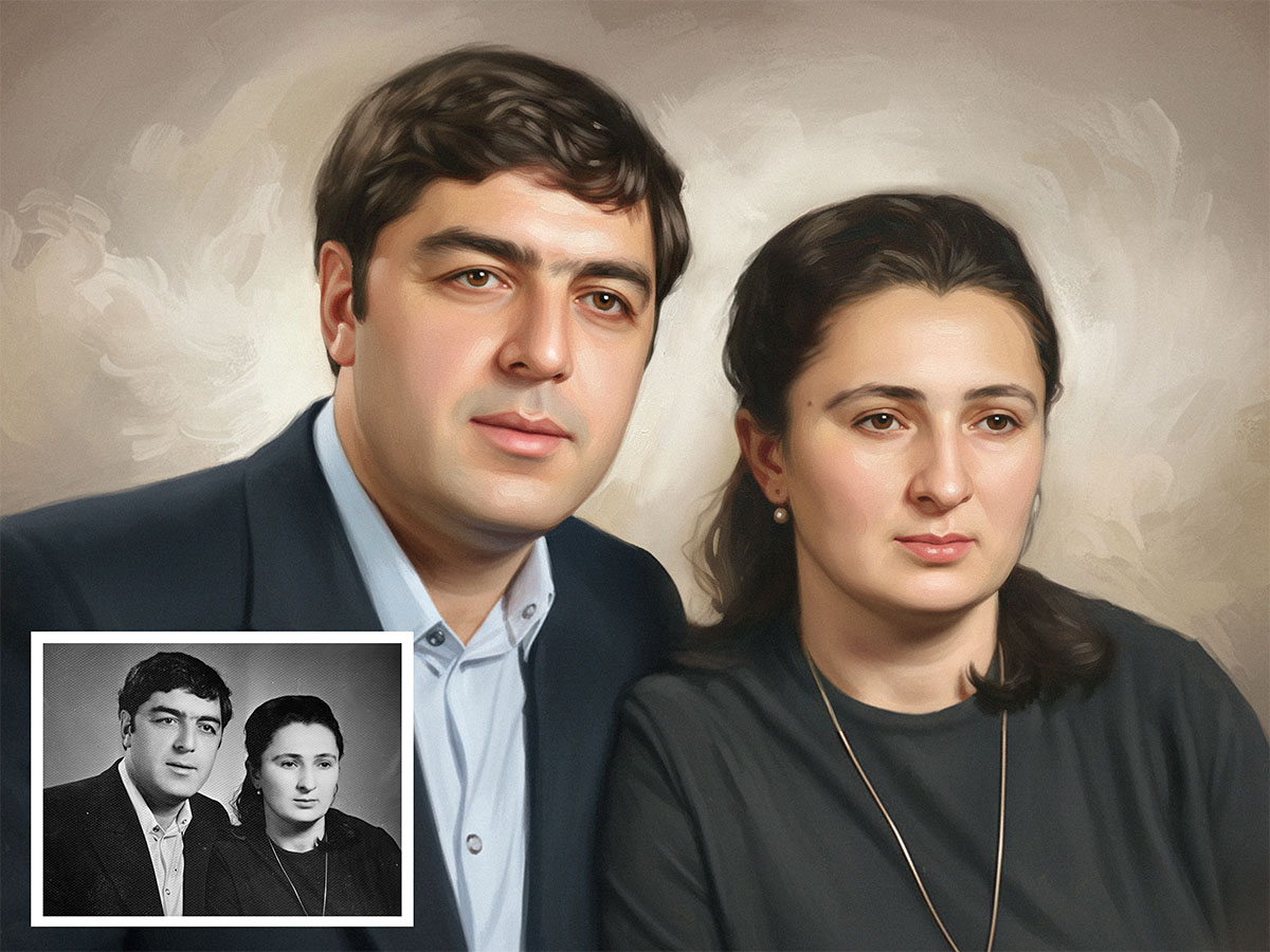 Реставрация старой фотографии