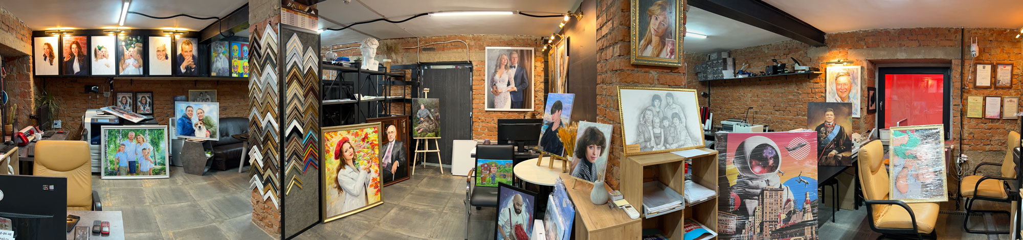 Офис студии «Дом Портретов»