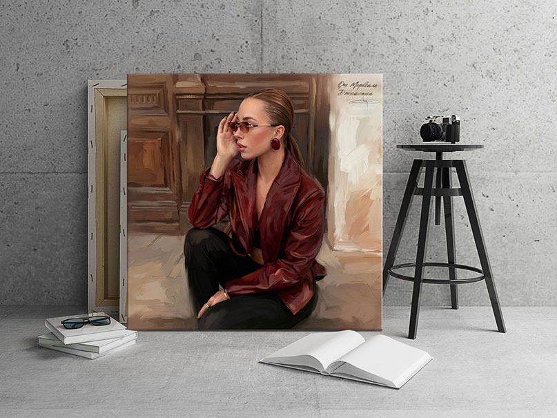 Классический портрет по фотографии