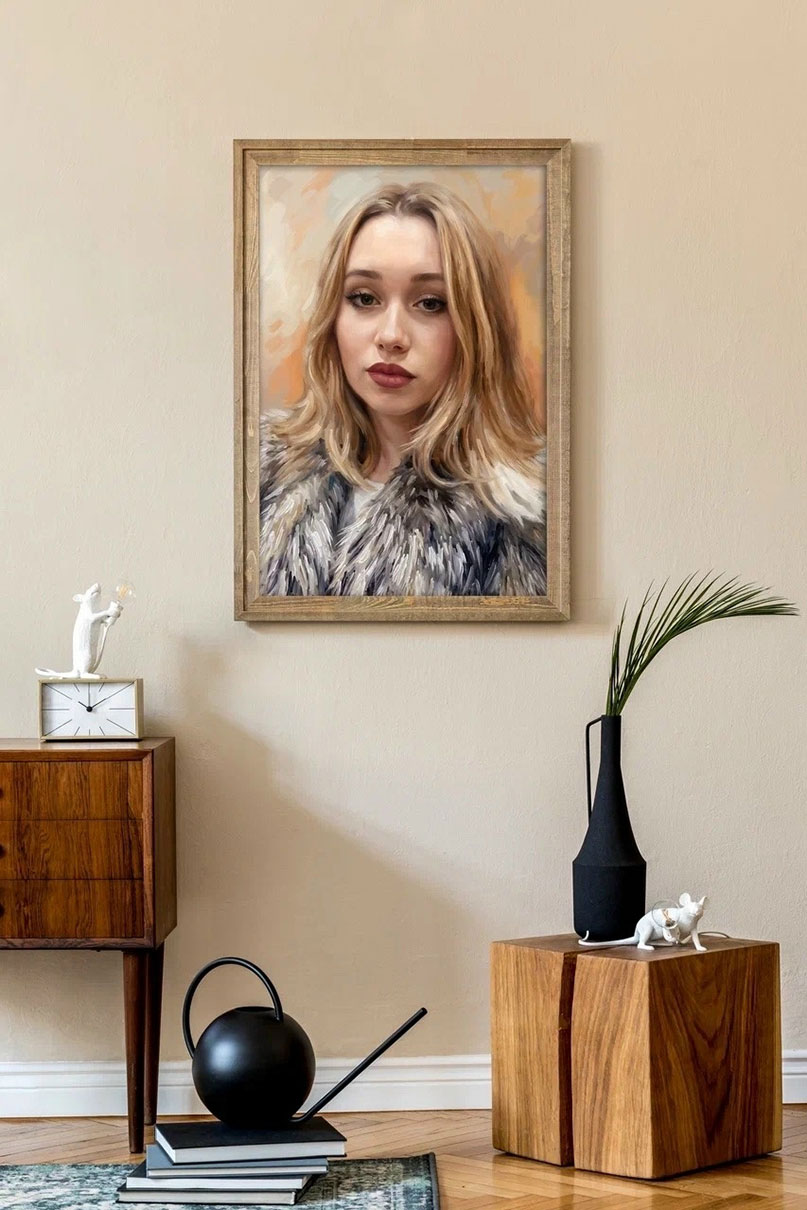 Классический портрет по фотографии