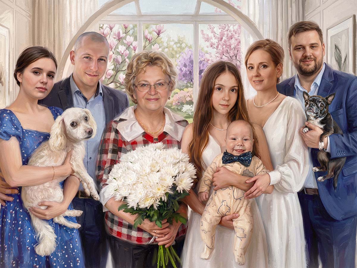 Заказать шарж по фото