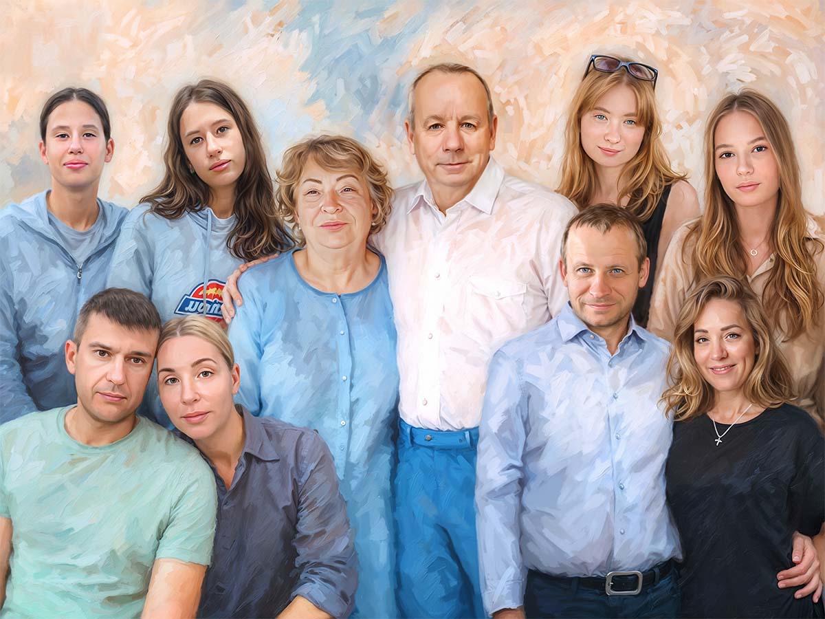 Заказать шарж по фото