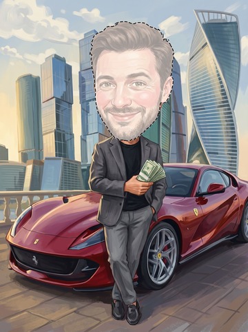 Шарж на тему авто
