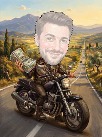 Шарж на тему авто
